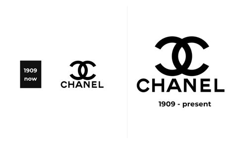 chanel logo through the years|chanel logo sign.